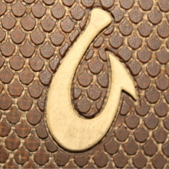 OluKai Paniolo Women’s US 9 EU 39 Brown Leather Flip Flops Beach Sandals Shoes - Picture 10 of 11